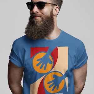 Bongo Conga Trommeln T-Shirt, Latein Jazz, Musiker, Hipster, Musikliebhaber Grafikdruck, Unisex Musiker Band T-Shirt