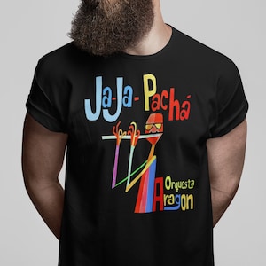 Latin Music T shirt, Flute player Graphic Print, Unisex, Retro, Vintage Jazz Music Artist Band Tee