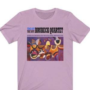 Retro Music T-Shirt with Graphic, for Men & Women, Vintage Jazz Musician Dave Brubeck Tee, Time Out Album cover