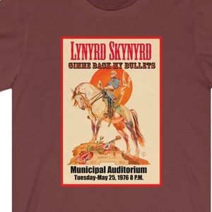 Vintage Rock Band Tee, Unisex Graphic T-Shirt for Music Lovers, Lynyrd Skynyrd Shirt, Retro Concert Tee, Music Festival Top, Band