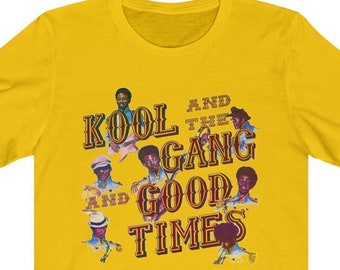 Vintage KOOL & the Gang Shirt World Tour 1984 Concert Shirt Band