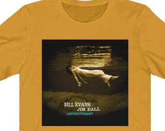 Jazz Artist Tee Shirt, Bill Evans & Jim Hall, Jazz Piano and