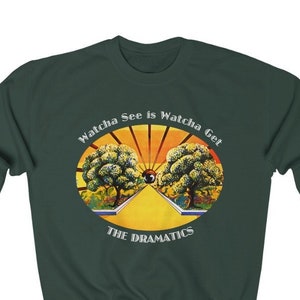 Sweatshirt, The Dramatics Graphic Print, Unisex, R&B, Funk, Pop, Disco, Jazz Music Shirt