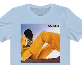 Camiseta retro de Curtis Mayfield, Soul, Funk, R&B, con estampado gráfico, vintage, historia afroamericana, banda de artistas afroamericanos.