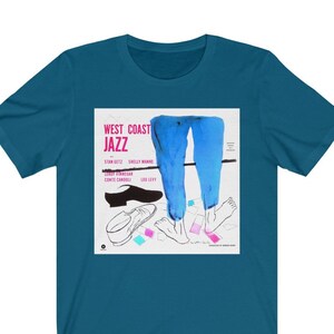 Jazz Music T Shirt, Vintage Album Cover Artwork Tee, Stan Getz, Saxophone, Retro, Unisex, Aesthetic, Hipster Band Shirt for Men and Women
