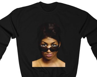 Sweatshirt, Aretha Franklin Grafikdruck, Unisex, R&B, Funk, Pop, Disco, Jazz Musik Shirt