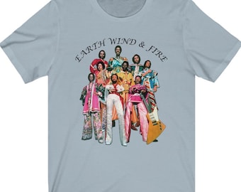 Earth Wind and Fire T-shirt: Vintage Funk, Soul, Disco Band Tee - Etsy