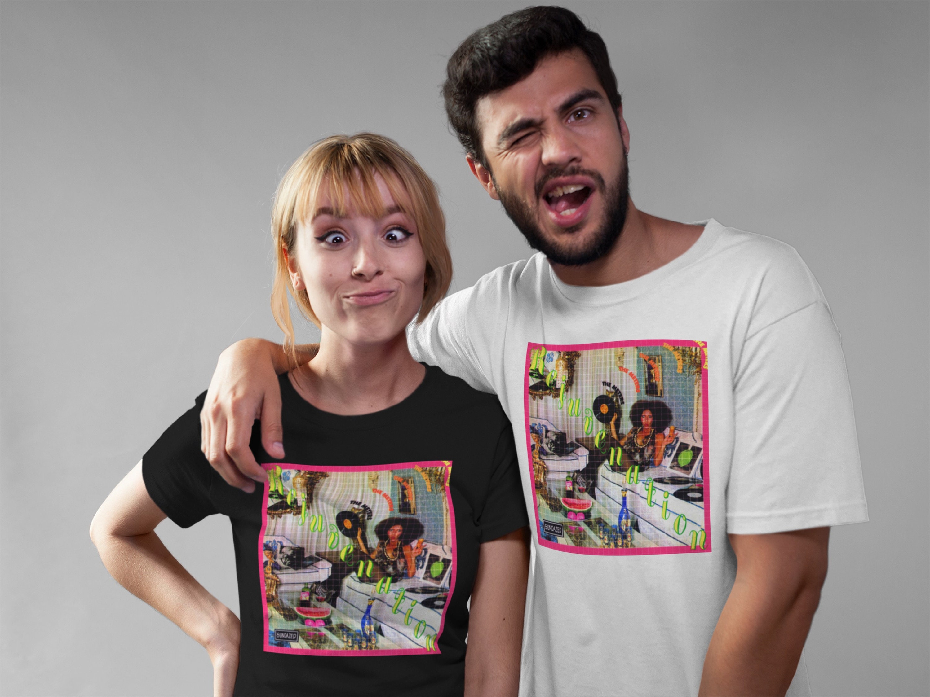The Meters Tee Retro Funk Band T Shirt 
