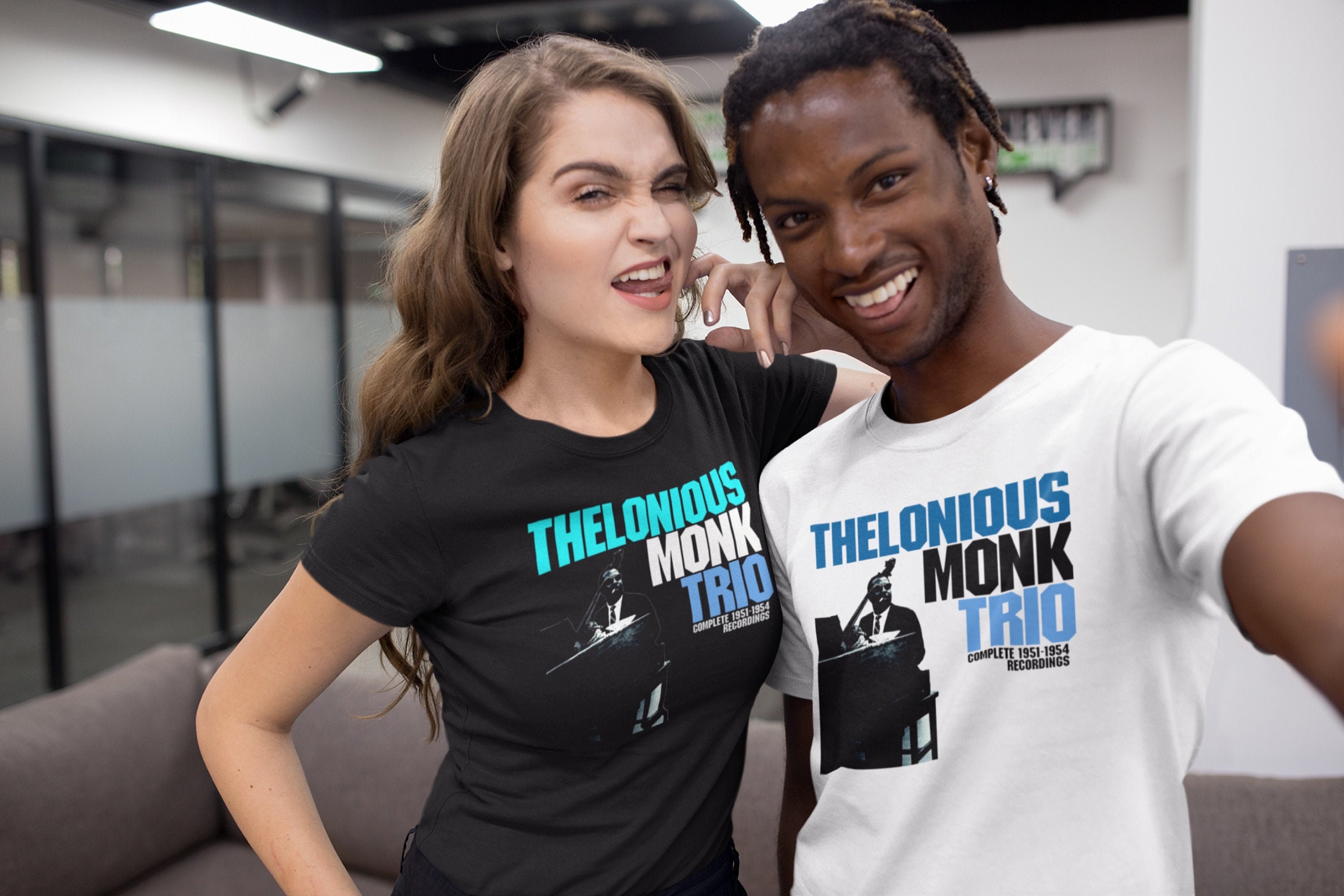 Thelonious Monk T-shirt,retro, Vintage, Jazz Piano Music