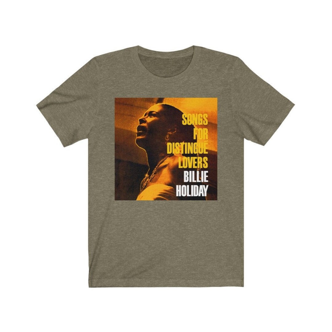 Billie Holiday Tee, Vintage Album Cover Artwork T Shirt