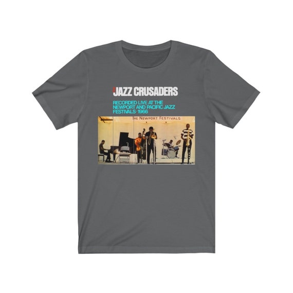 ジャズクルセイダーズバンドTシャツ、レトロミュージックアーティスト