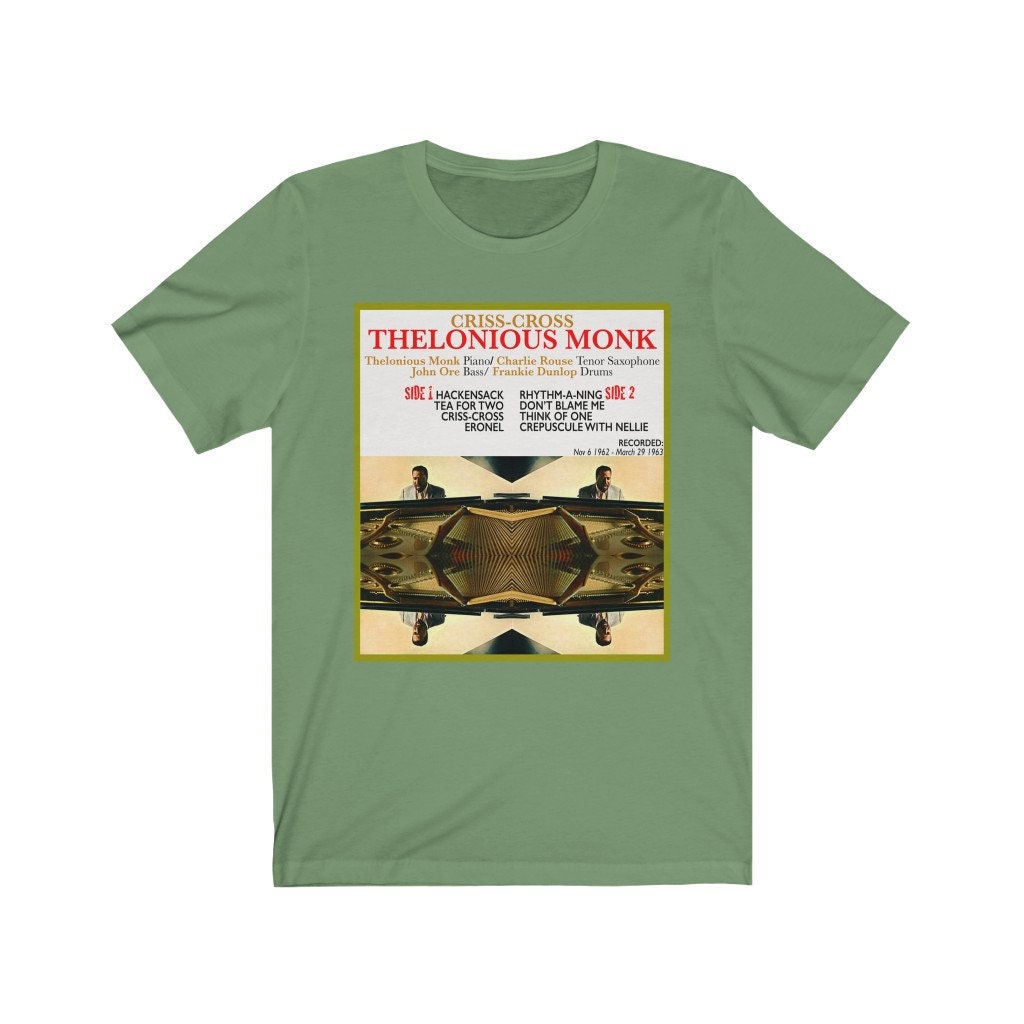 ヴィンテージ Thelonious Monk Tシャツ ジャズ ピアニスト Thelonious Monk Tee Shirt, Jazz Artist Shirt, Retro Graphic