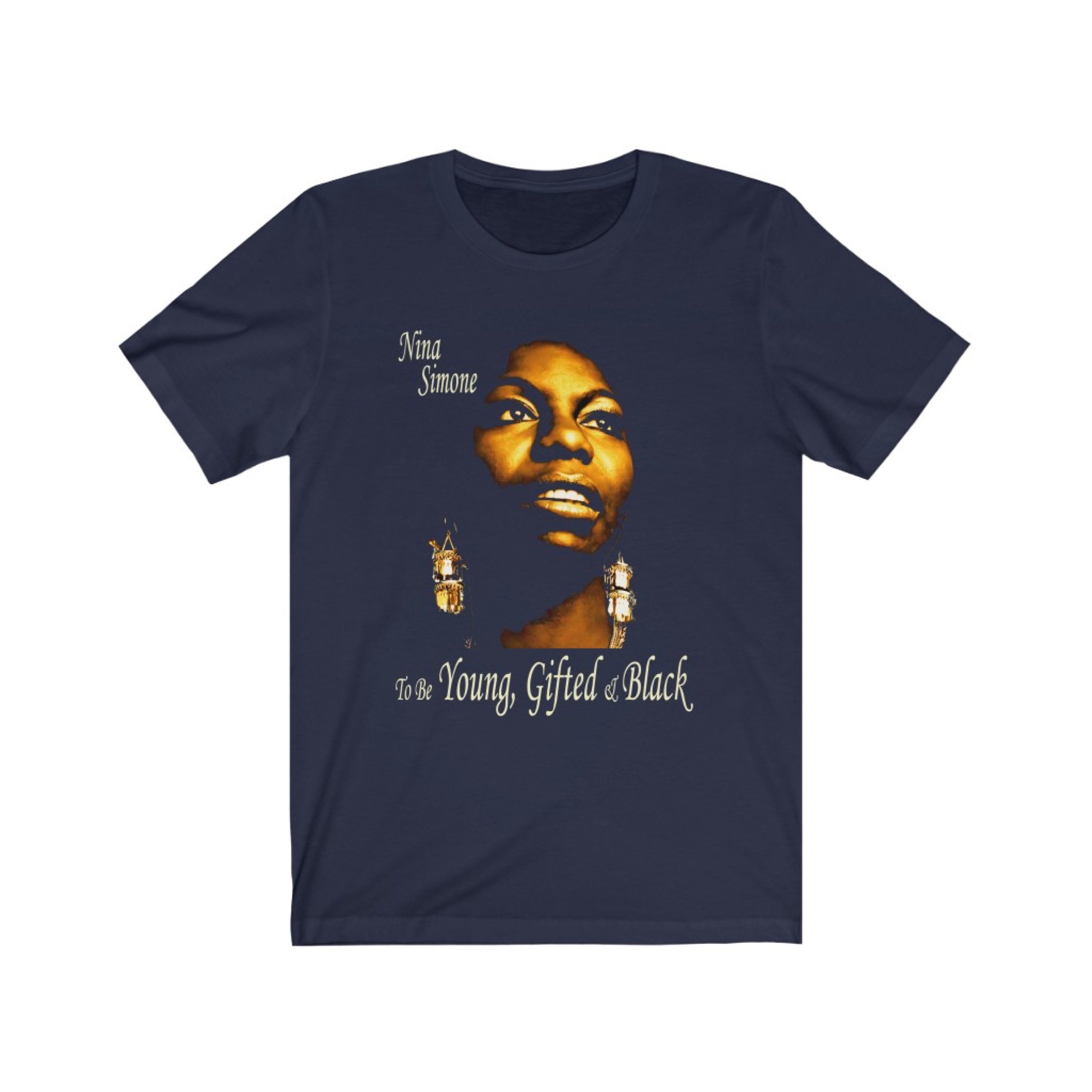 Nina Simone T Shirt, Graphic Print With Text, Unisex Soul