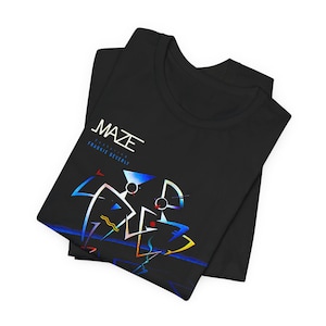 Frankie Everver and Maze T-Shirt, 70er 80er 90er Jahre Soul Funk T-Shirt, Retro Grafik-T-Shirt-Design, Soul-Jazz-rhythmus Vintage Glamour, Geschenkideen Bild 5