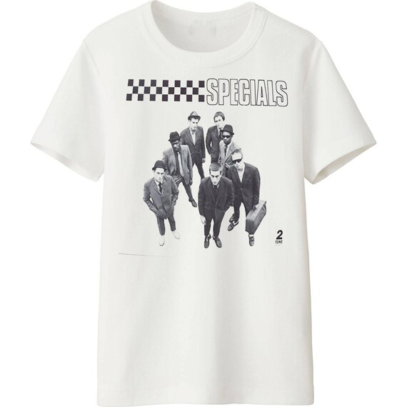 Mens T-Shirt Ska 2 Tone Music Reggae Punk 1970/'s Retro Ladies The Specials