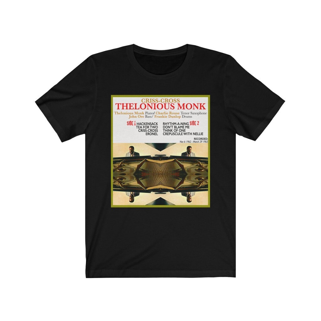高評価なギフト Shirt, Tee Monk Thelonious Jazz Graphic Retro Shirt, Artist ミュージシャン
