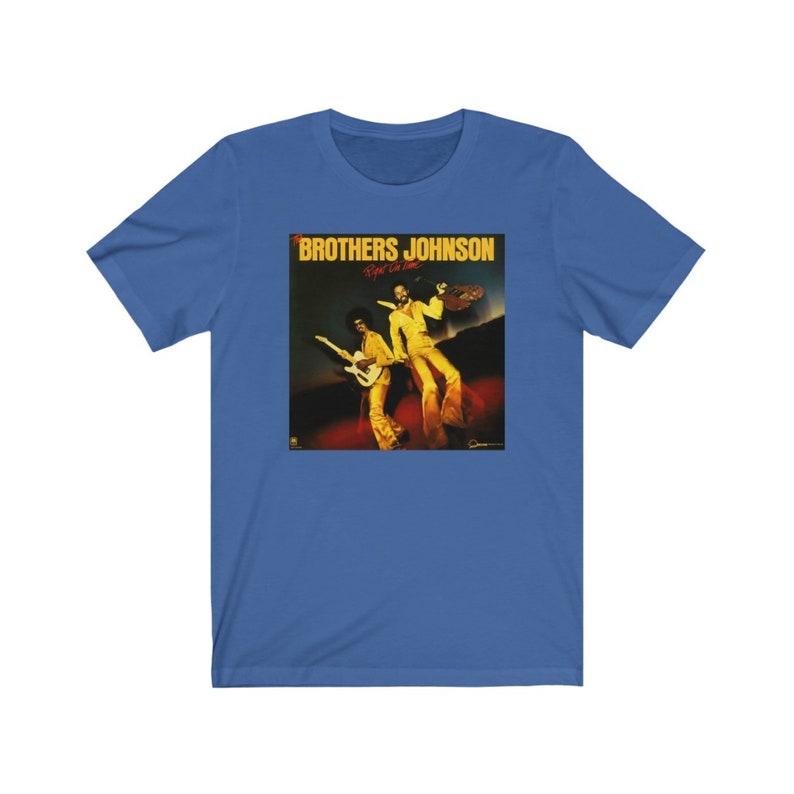 Brothers Johnson T Shirt Vintage 1970s Funk Soul Band Graphic Etsy