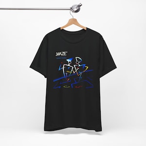 Frankie Everver and Maze T-Shirt, 70er 80er 90er Jahre Soul Funk T-Shirt, Retro Grafik-T-Shirt-Design, Soul-Jazz-rhythmus Vintage Glamour, Geschenkideen Bild 7