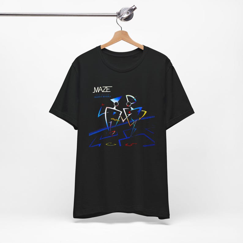 Frankie Everver and Maze T-Shirt, 70er 80er 90er Jahre Soul Funk T-Shirt, Retro Grafik-T-Shirt-Design, Soul-Jazz-rhythmus Vintage Glamour, Geschenkideen Bild 7