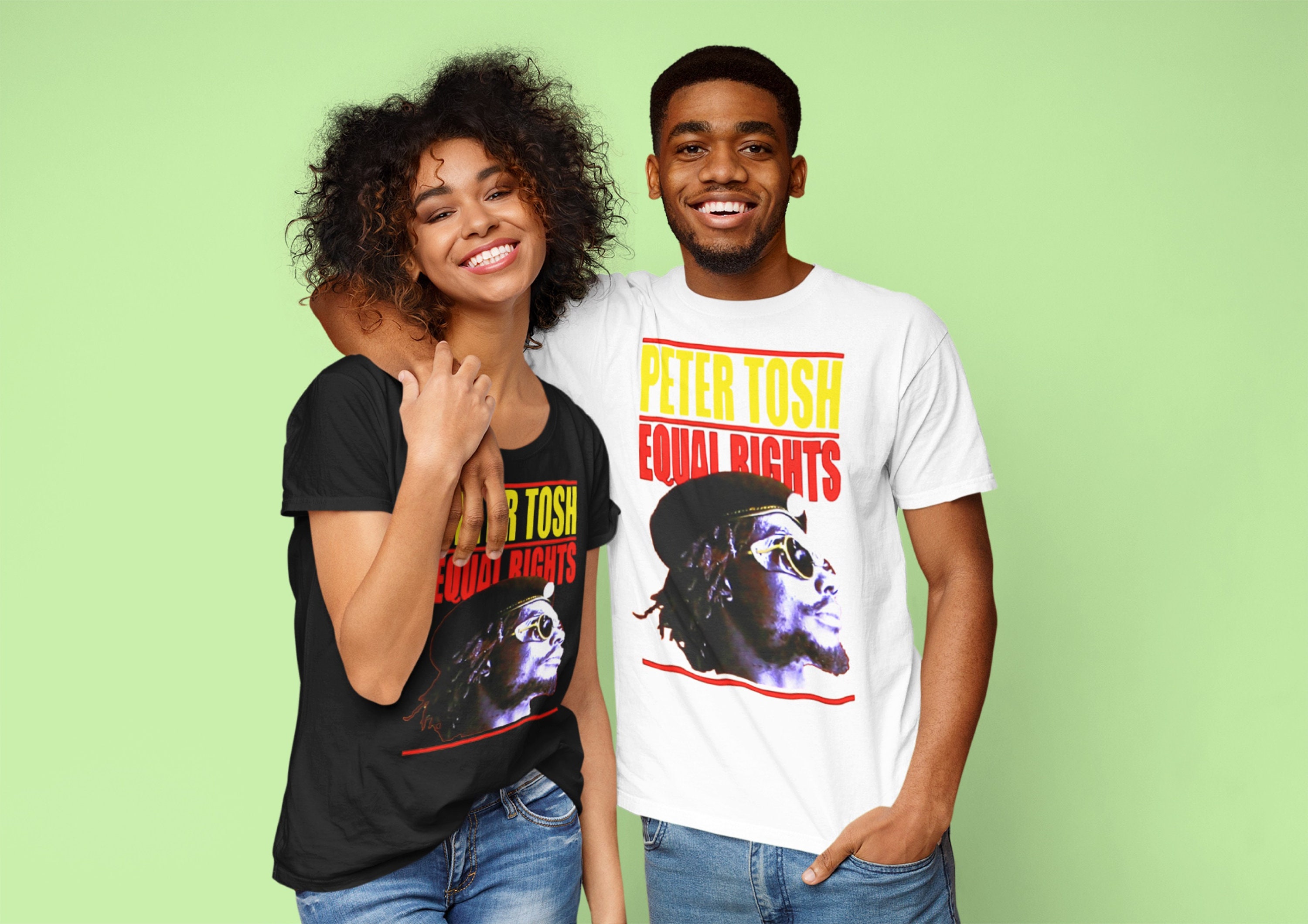 Peter Tosh T Shirt, BLM Equal Rights, Reggae Music Band Tee, Jah 
