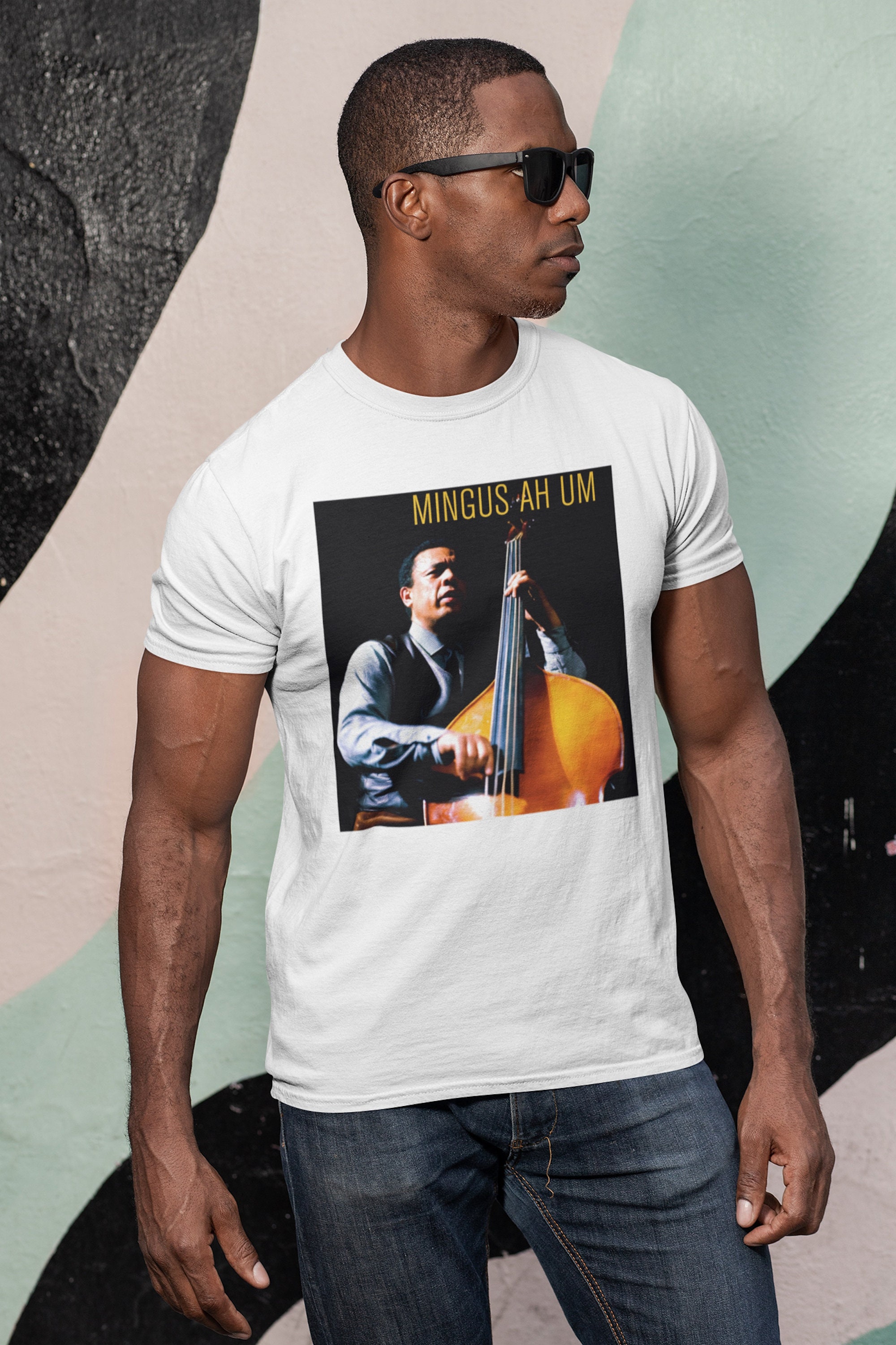 Charles Mingus T Shirt Jazz Black History Graphic Print Unisex