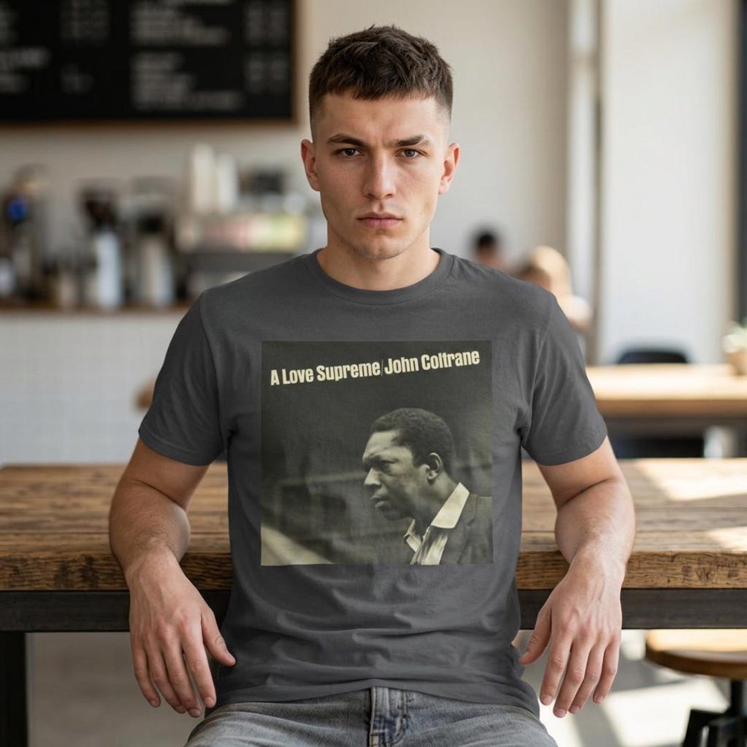 John Coltrane T Shirt | Love Supreme Shirt | Classic Jazz Apparel