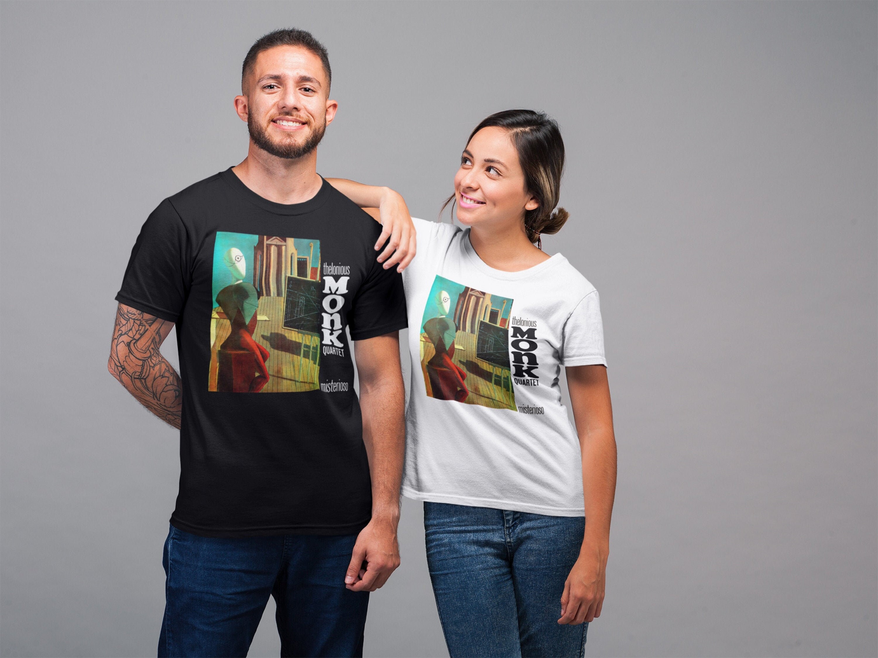 セロニアス・モンク T シャツ、ヴィンテージ アルバム カバー アート