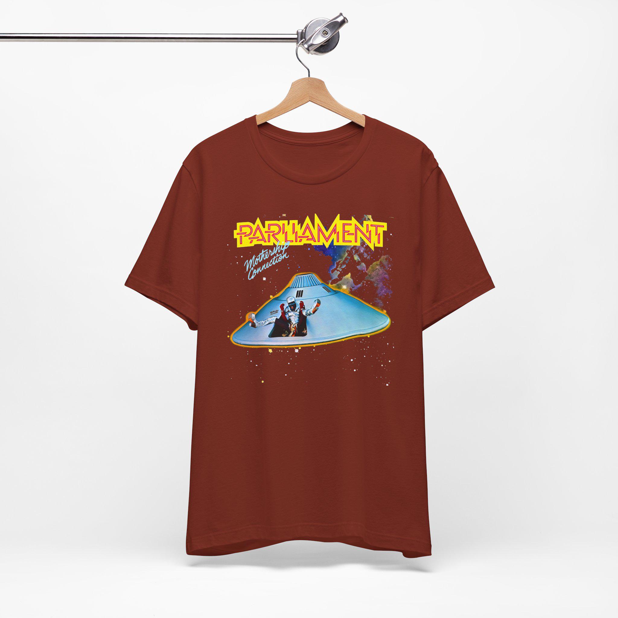 Parliament Funkadelic Mothership Tee, Retro Psychedelic Print