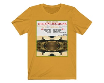Thelonious Monk Tee Shirt, Jazz Artist Shirt, Retro Graphic Thelonious Monk Tee Shirt, Jazz Artist Shirt, Retro Graphic