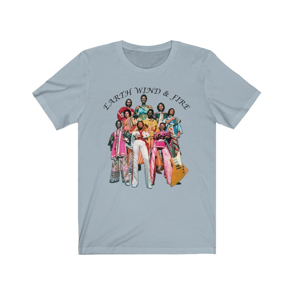 Earth Wind and Fire T-shirt: Vintage Funk, Soul, Disco Band Tee