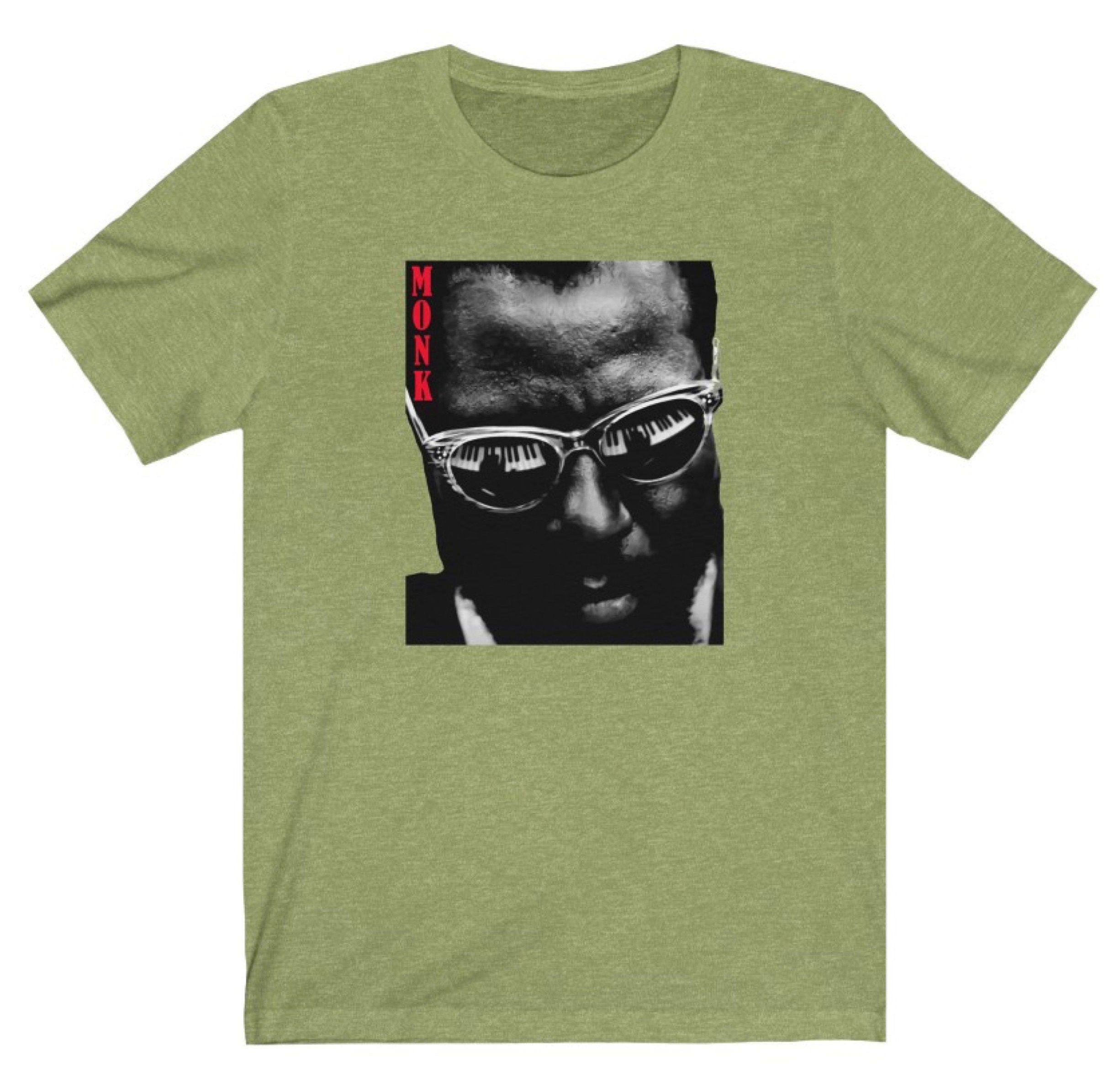 Thelonious Monk T-shirt,retro, Vintage, Jazz Piano Music