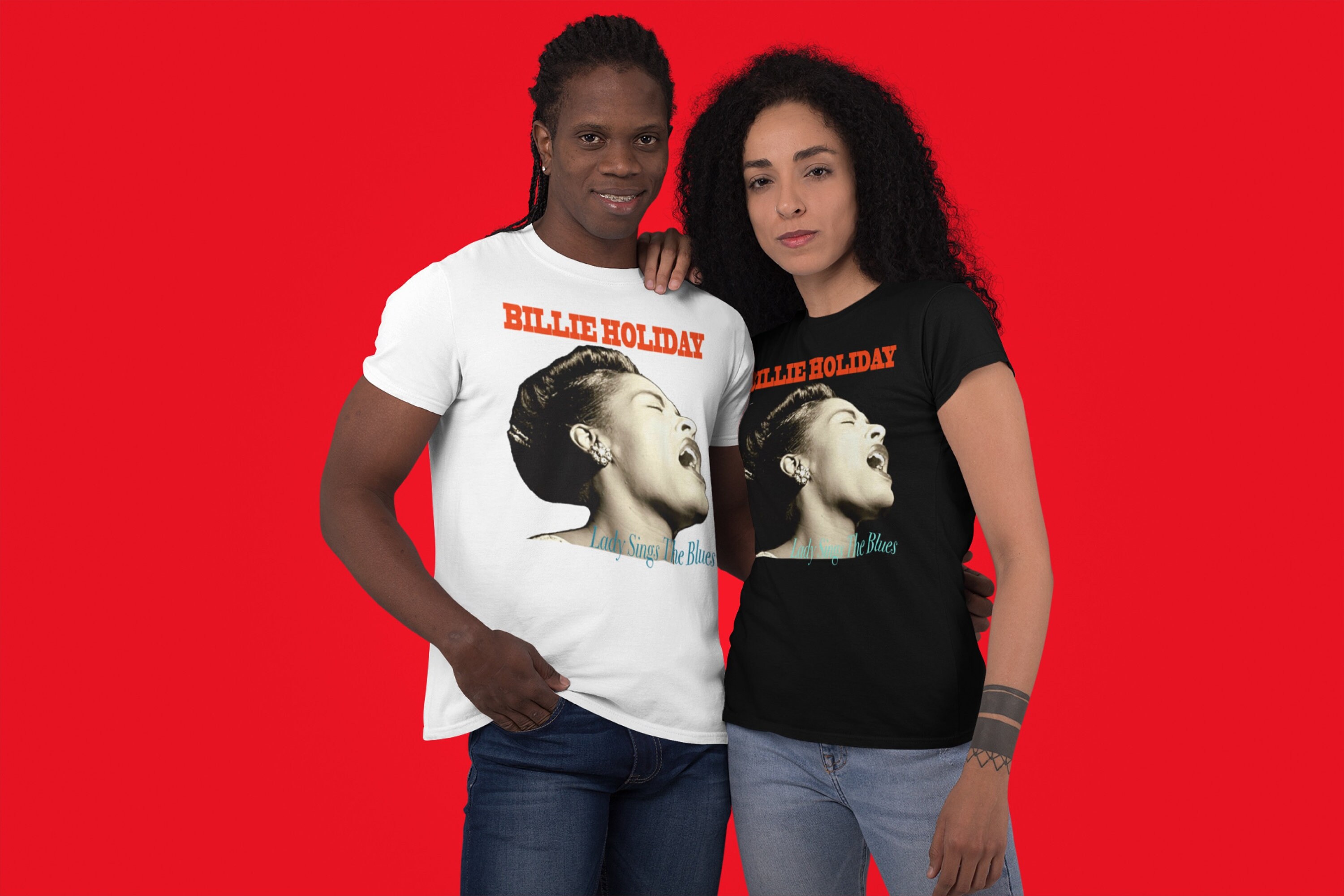 Billie Holiday Jazz T Shirt Graphic Print Vintage Unisex Billie Holiday Jazz T Shirt Graphic Print Vintage Unisex