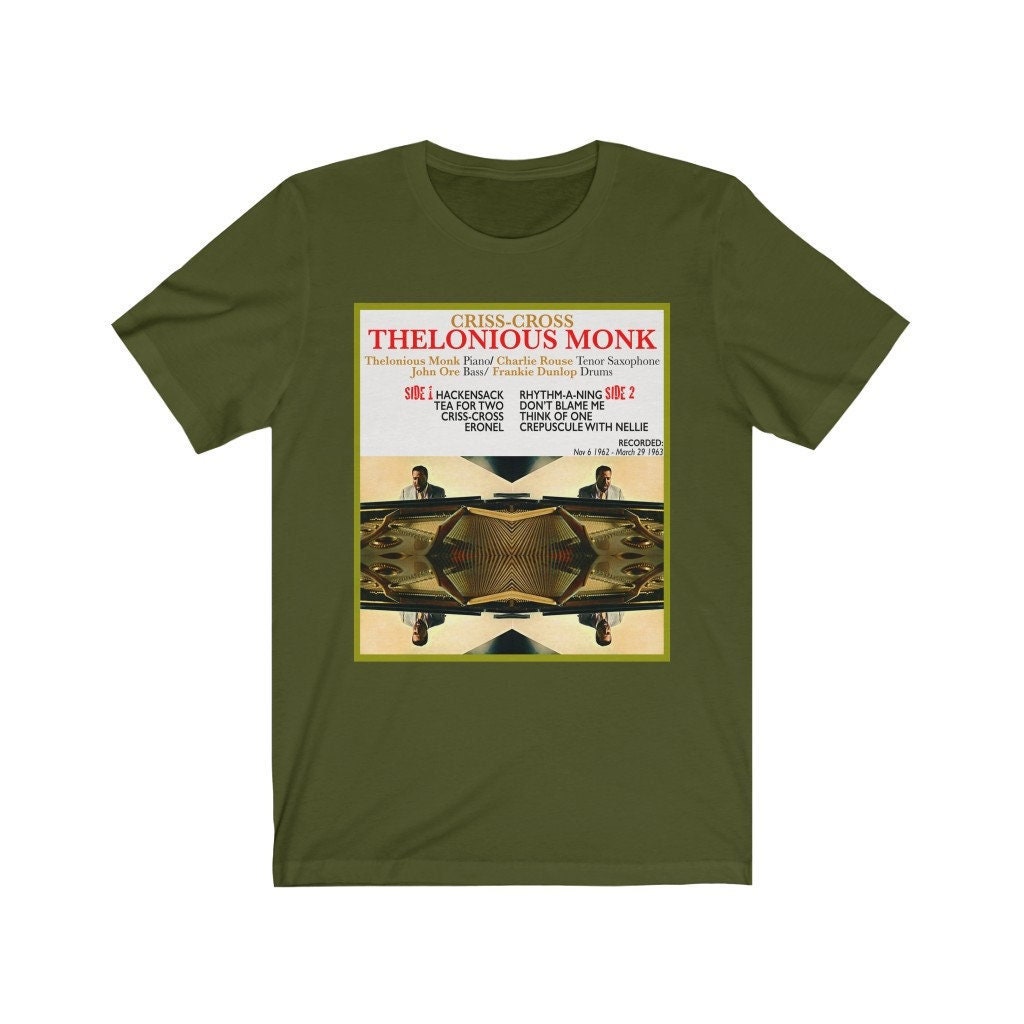 Thelonious Monk Tee Shirt, Jazz Artist Shirt, Retro Graphic Thelonious Monk Tee Shirt, Jazz Artist Shirt, Retro Graphic