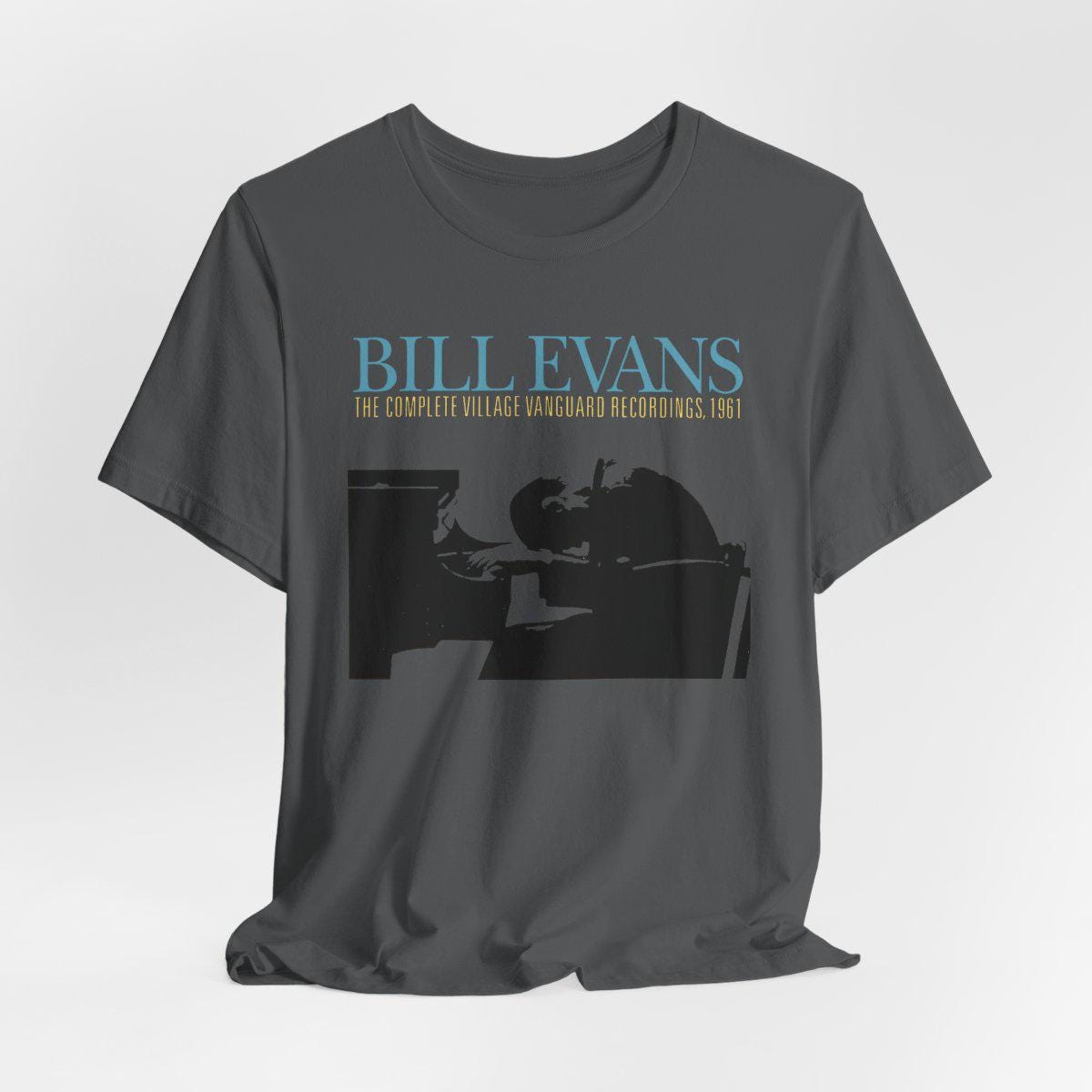 Bill Evans Jazz Piano T-shirt | Retro Music Band Tee | Gifts for