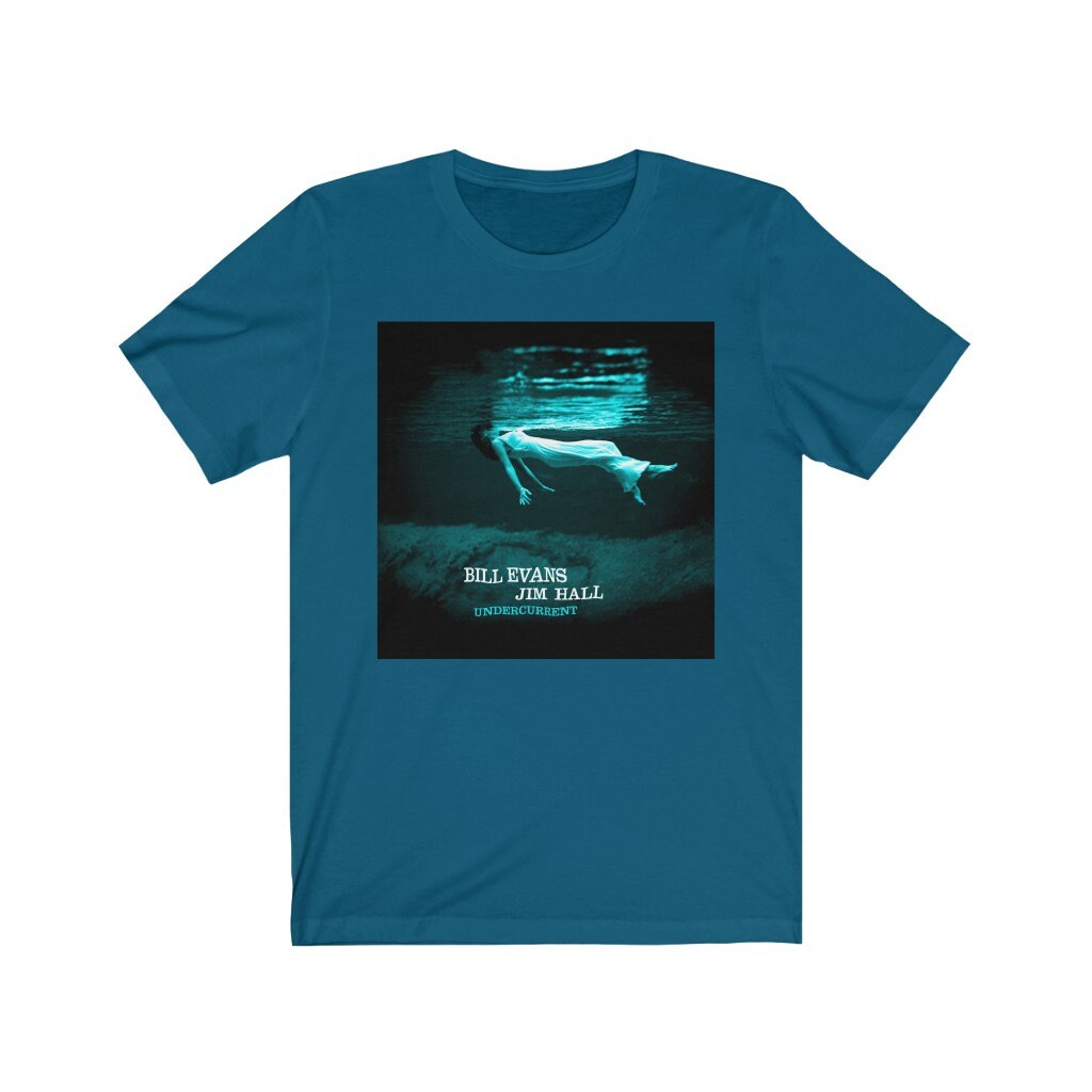 Jazz Artist Tee Shirt, Bill Evans & Jim Hall, Jazz Piano and