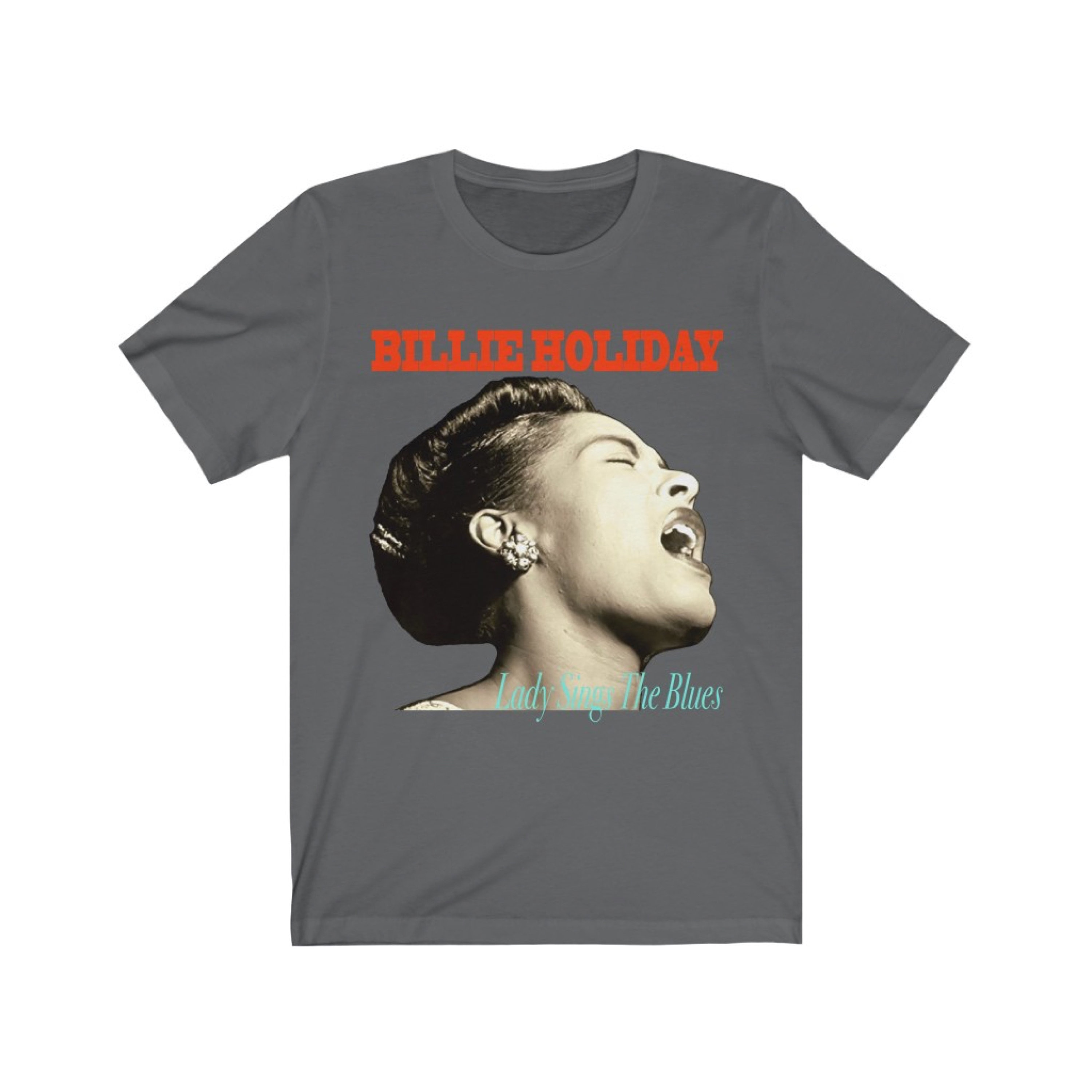 ビリー・ホリデイ ジャズTシャツ グラフィックプリント ヴィンテージ 