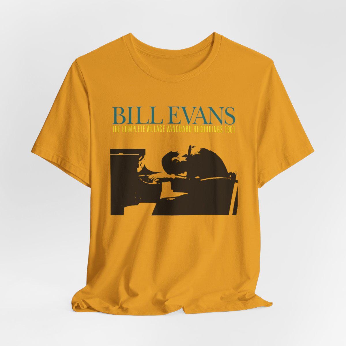 Bill Evans Jazz Piano T-shirt | Retro Music Band Tee | Gifts for