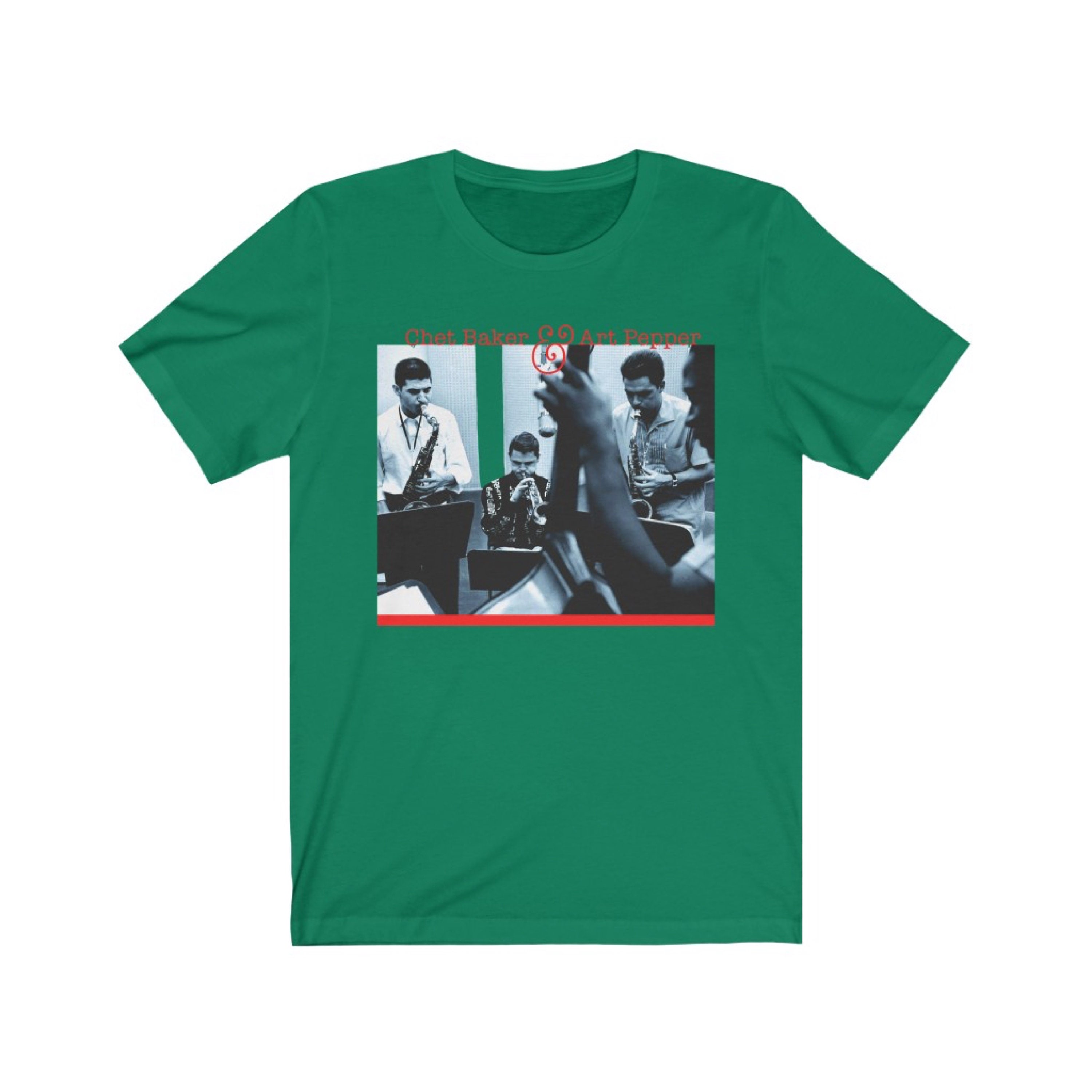 Chet Baker & Art Pepper T Shirt, Retro Graphic Print, Vintage