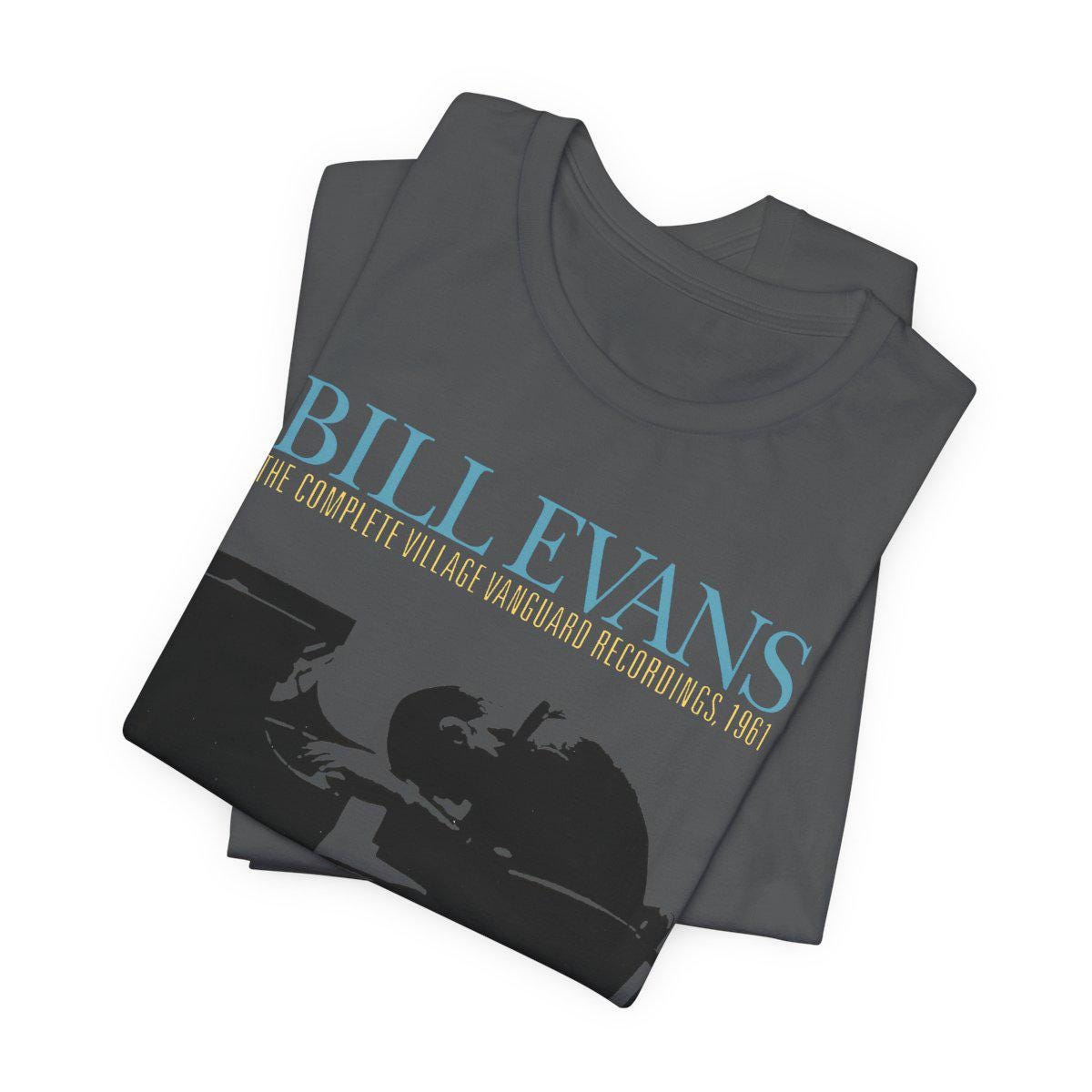 Bill Evans Jazz Piano T-shirt | Retro Music Band Tee | Gifts for
