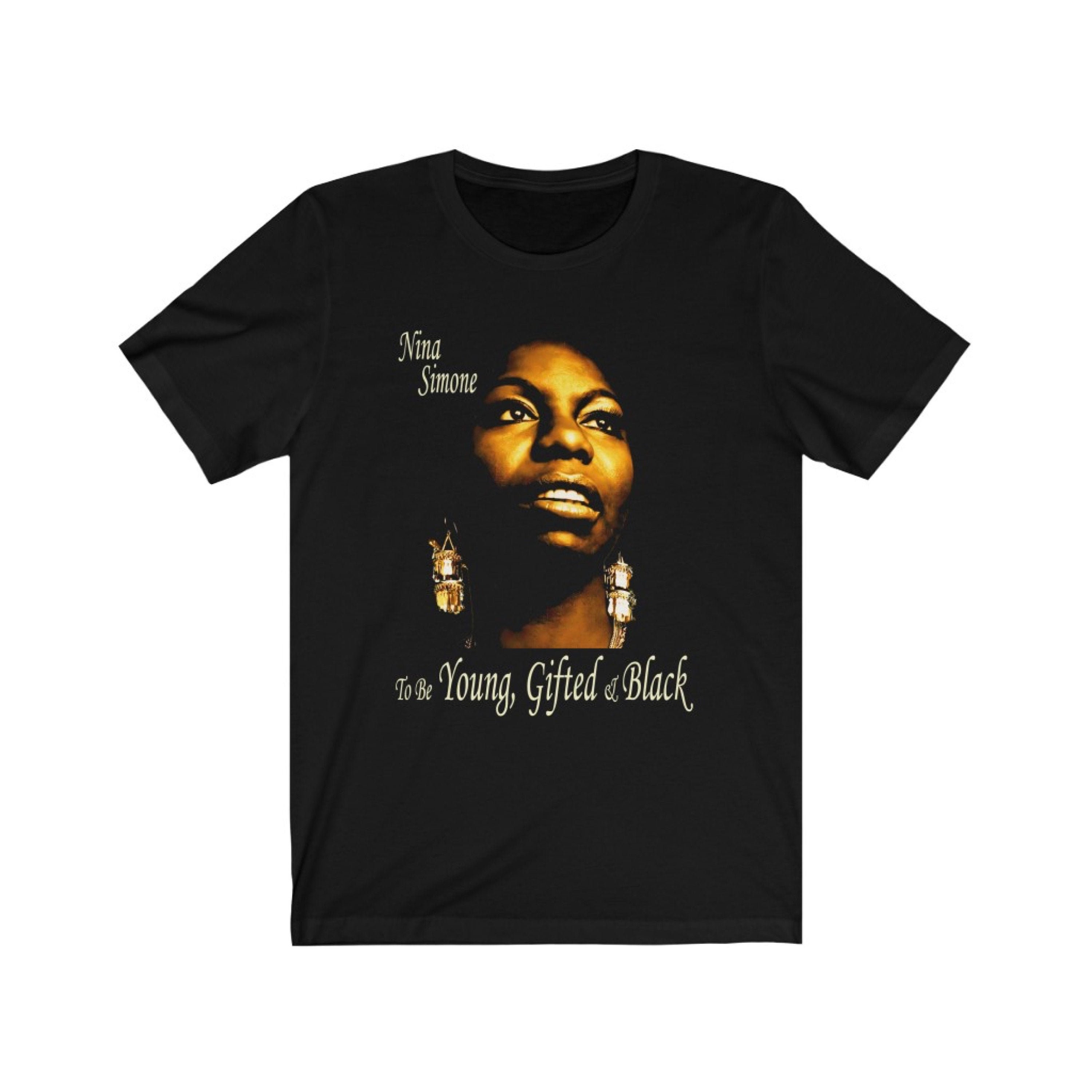 Nina Simone T Shirt, Graphic Print With Text, Unisex Soul