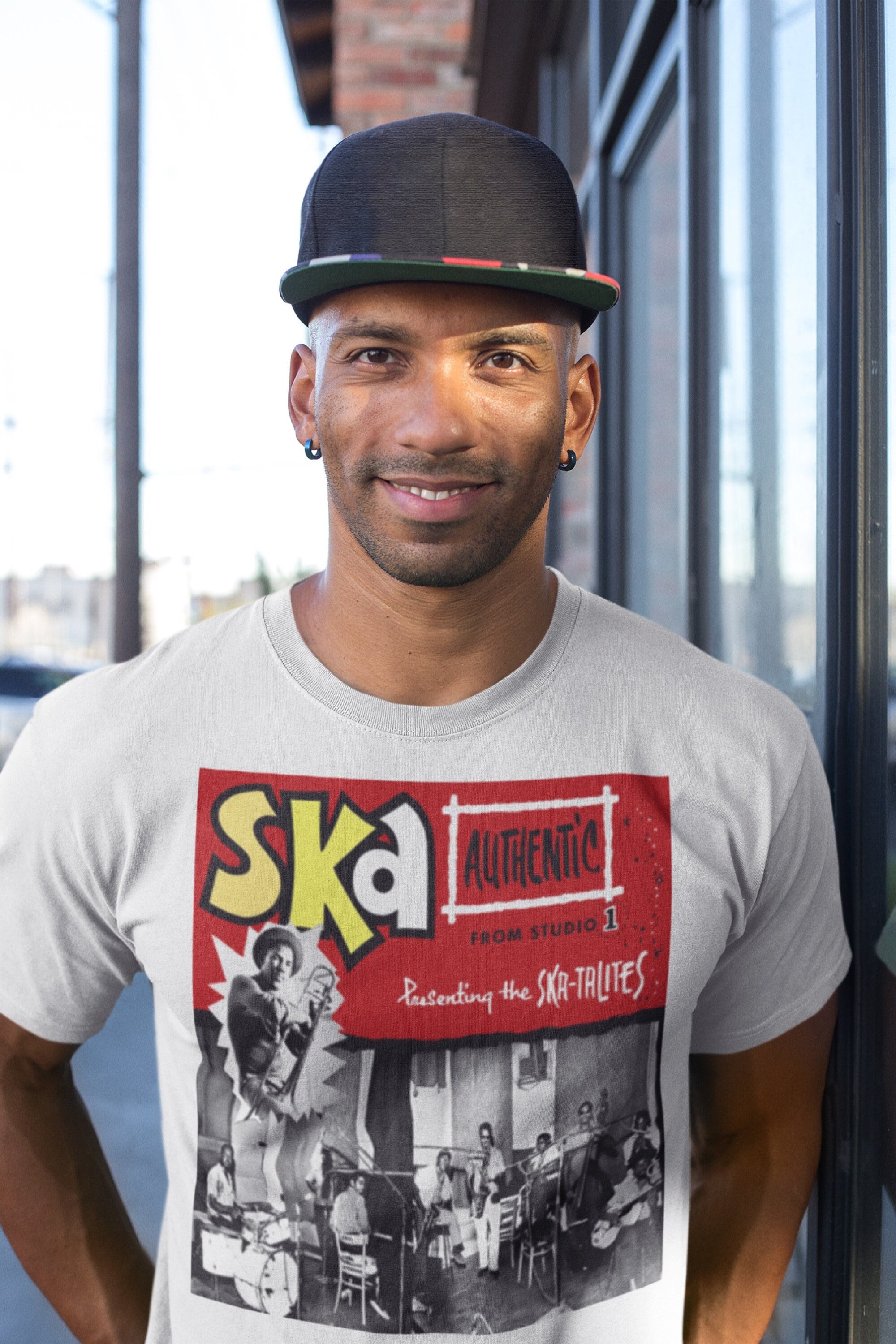 Ska Music T Shirt the Skatalites Band Tee Shirt Hipster Tees for