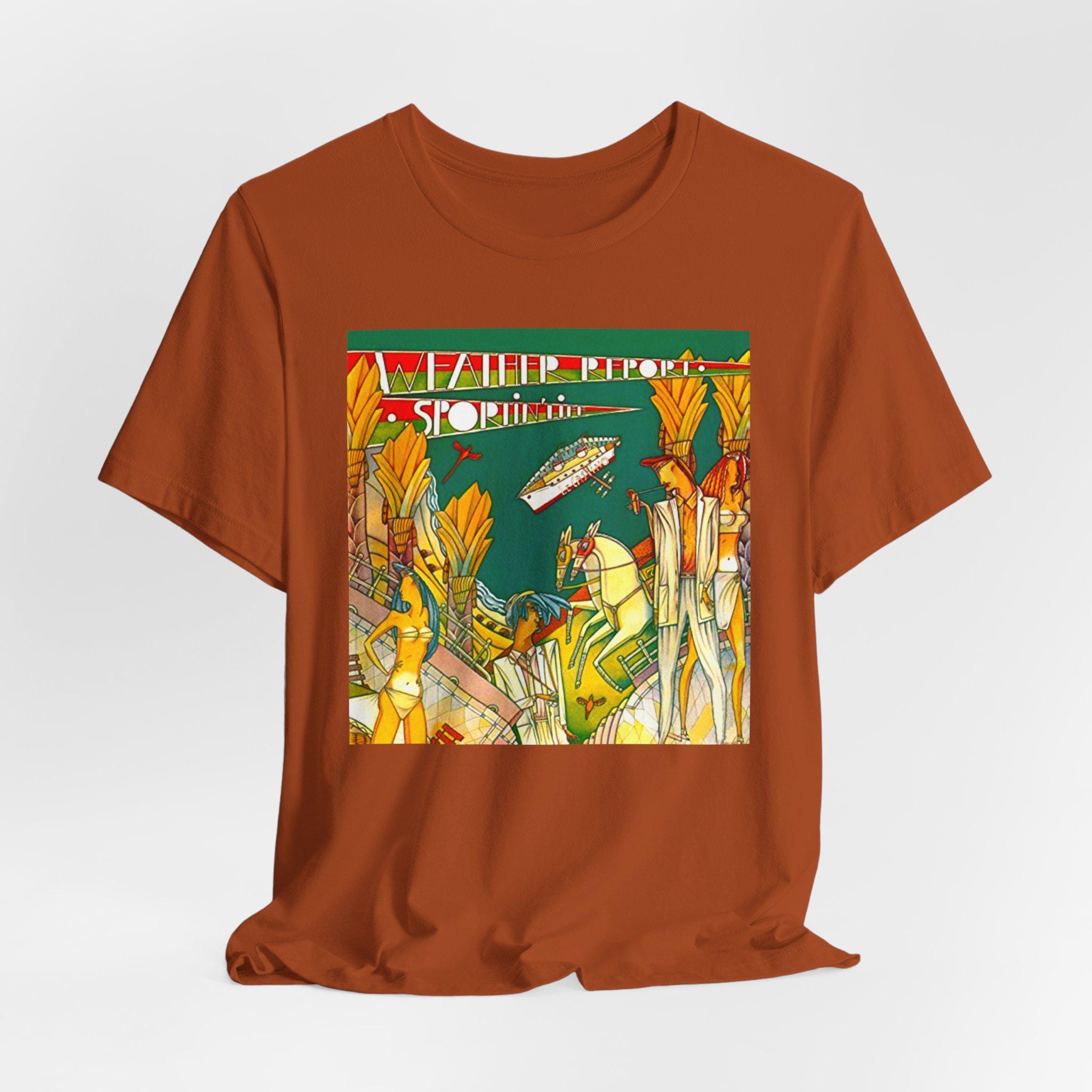 Weather Report Tee, Unisex Jazz Rock Band Shirt, Music Lover Gift, Graphic Print Crew Neck - Etsy Weather Report Tee, Unisex Jazz Rock Band Shirt, Music Lover Gift, Graphic Print Crew Neck - Etsy