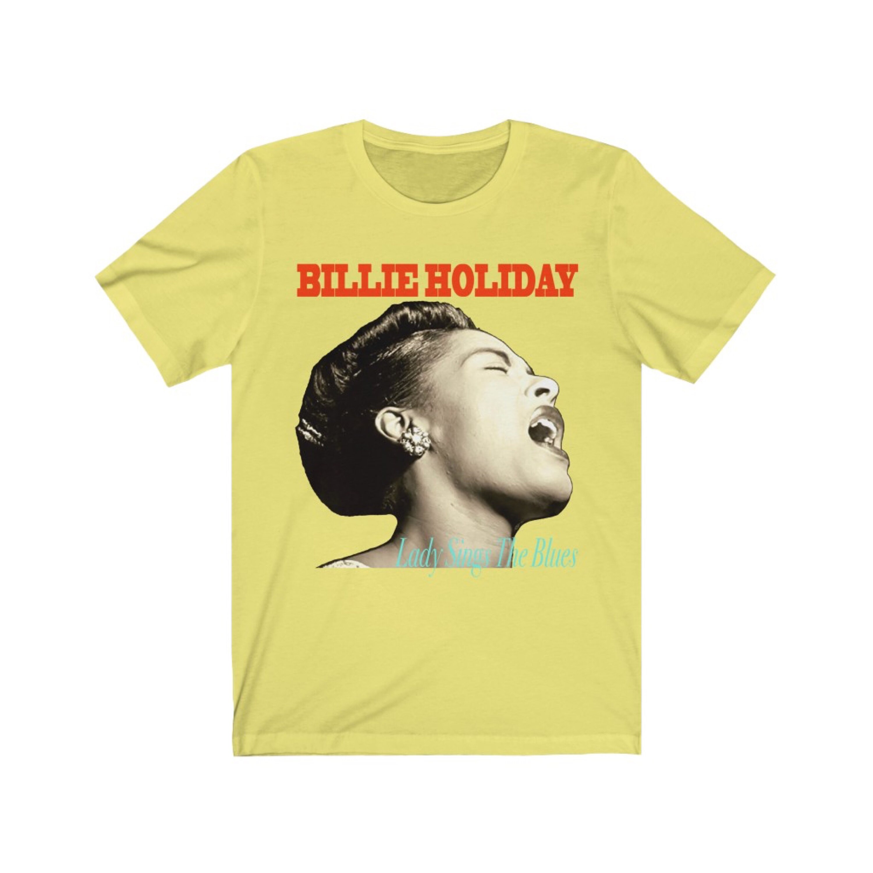 Billie Holiday Jazz T Shirt Graphic Print Vintage Unisex Billie Holiday Jazz T Shirt Graphic Print Vintage Unisex