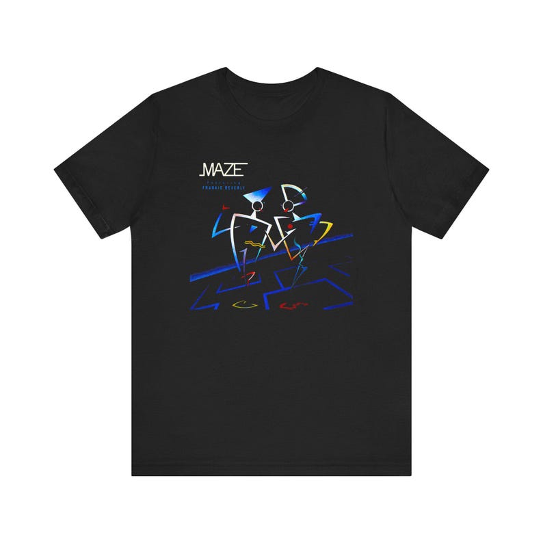 Frankie Everver and Maze T-Shirt, 70er 80er 90er Jahre Soul Funk T-Shirt, Retro Grafik-T-Shirt-Design, Soul-Jazz-rhythmus Vintage Glamour, Geschenkideen Bild 9