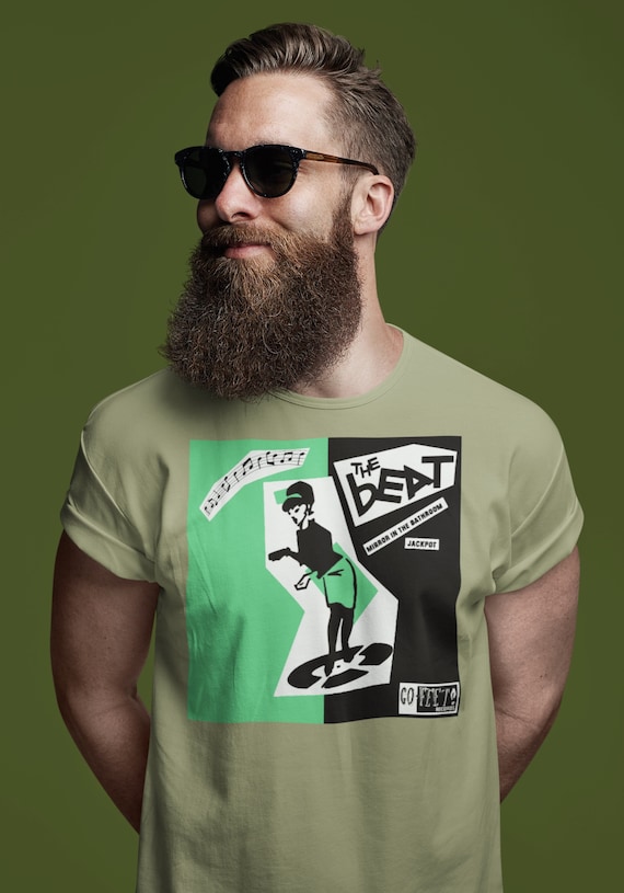 The Beat T Shirt, English UK 2 Tone Retro Music Band Graphic Print