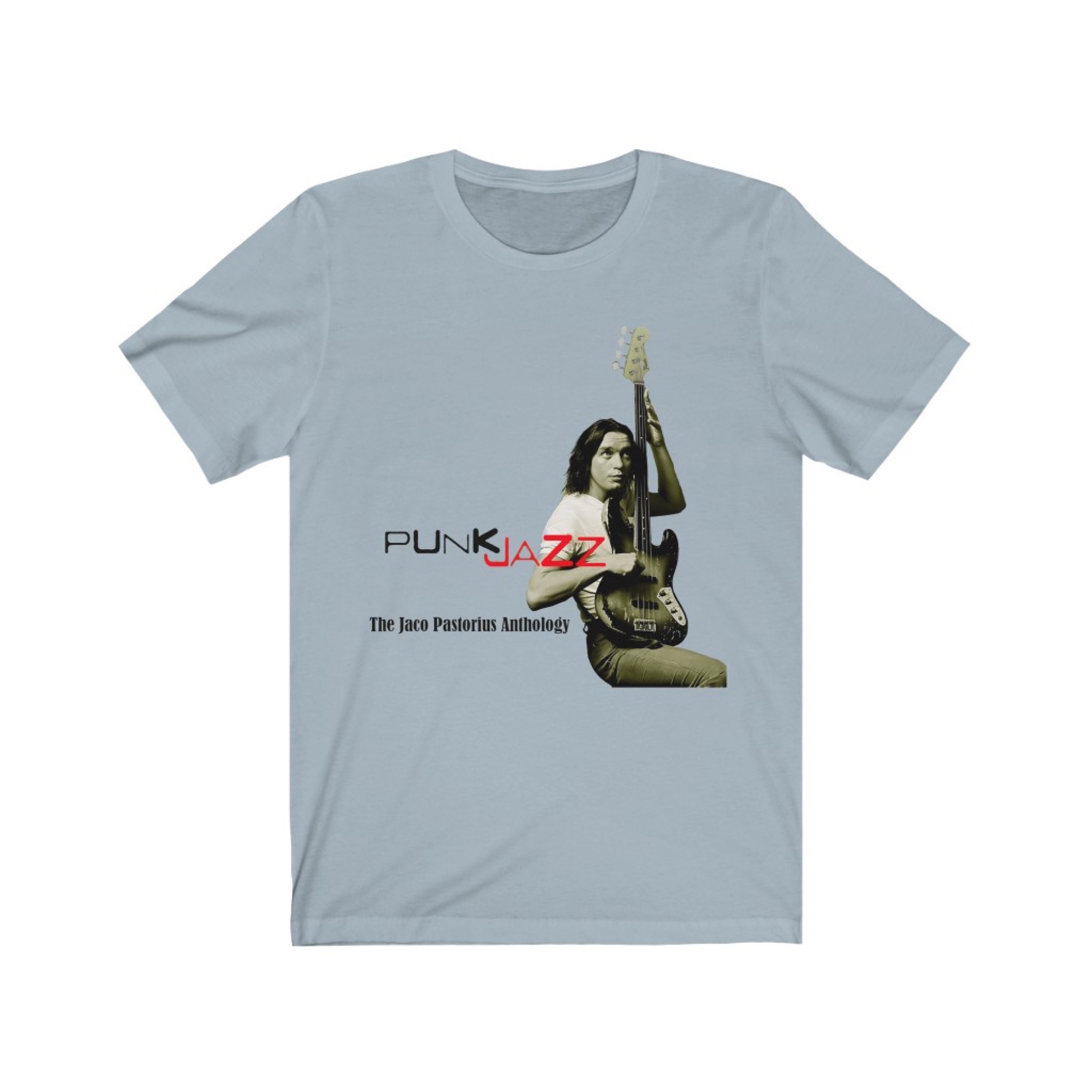 Jaco Pastorius T Shirt, Punk Jazz Graphic Print, Unisex Funk, Soul