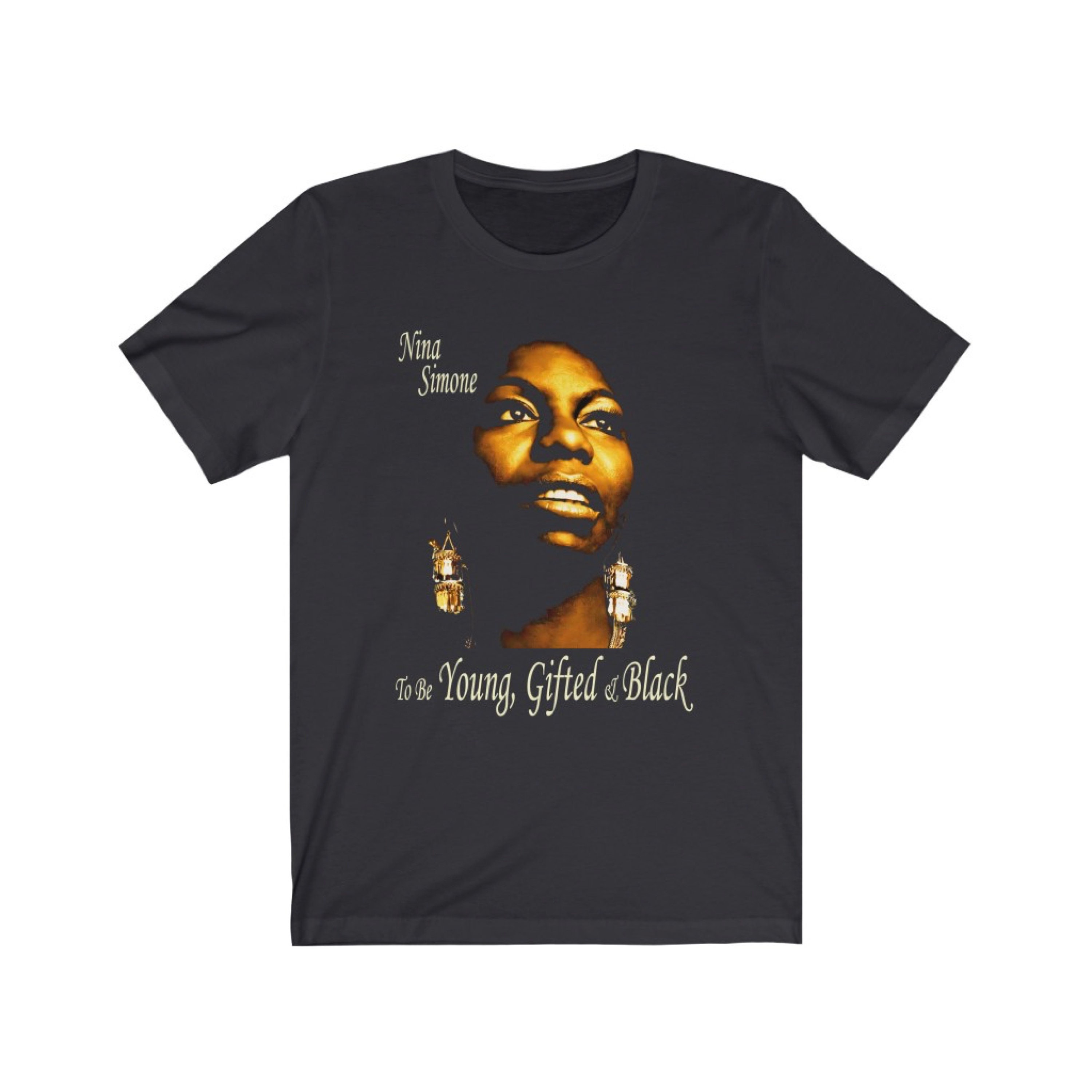 Nina Simone T Shirt, Graphic Print With Text, Unisex Soul