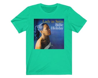 Billie Holiday t-shirt L シャツjazz vintage vtg 90s BILLIE HOLIDAY SINGING PORTRAIT 1997 JAZZ SWING