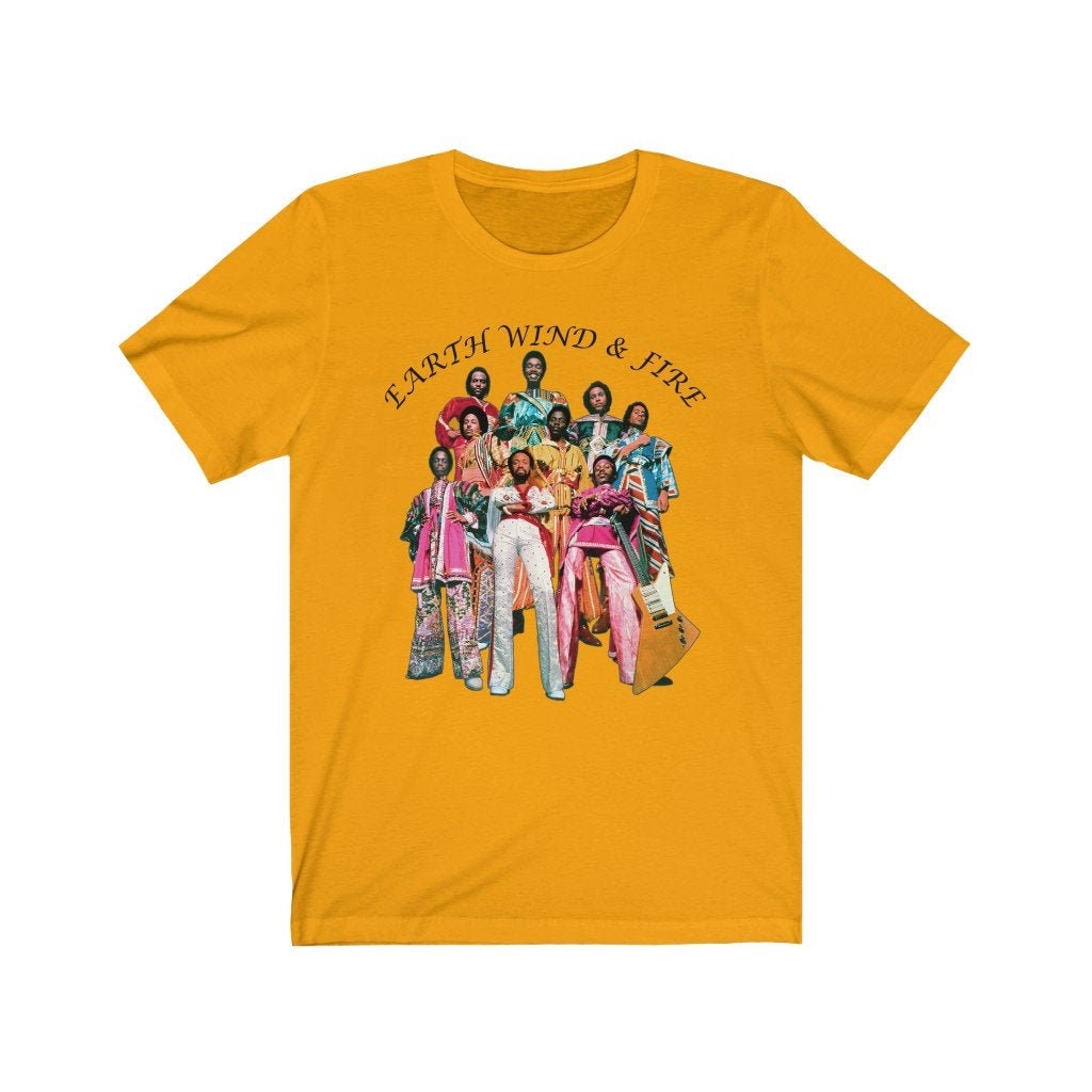Earth Wind and Fire T Shirt Vintage Funk Soul Disco Pop - Etsy Israel