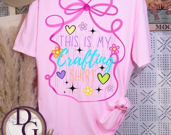 Funny Crafting T-Shirt | Unisex DIY Maker Tee | Gift for Paper Crafters | Handmade Life Shirt | Creative Hobby Graphic Tee